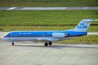 PH-KZH @ EGBB - Fokker F-70 [11583] (KLM cityhopper) Birmingham Int'l~G 19/11/2004 - by Ray Barber