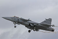39277 @ EGVA - Gripen, Swedish Air Force, F7 Squadron Satenas based, coded 277, seen displaying at RIAT 2016. - by Derek Flewin