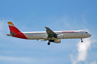 EC-IGK @ EGLL - Airbus A321-211 [1572] (Iberia) Home~G 30/04/2016. On approach 27L.