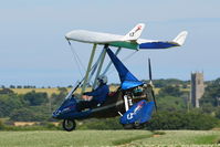 G-OOGY @ X3CX - Landing at Northrepps. - by Graham Reeve
