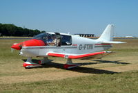G-FTIN @ EGBP - Robin DR.400/100 Cadet [1830] Kemble~G 13/07/2003 - by Ray Barber