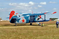 LY-MHC @ EGBP - Antonov An-2R [1G215-33] Kemble~G 12/07/2003 - by Ray Barber