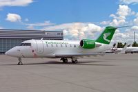 EZ-B023 @ LOWW - Bombardier 605 Challenger [5750] (Government of Turkmenistan) Vienna-Schwechat~OE 13/07/2009 - by Ray Barber