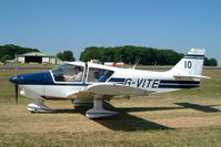 G-VITE @ EGBP - Robin R.1180T Aiglon [219] Kemble~G 13/07/2003 - by Ray Barber