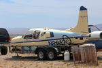 N2012C @ EED - N2012C Beech 95 at Needles, California - by Pete Hughes