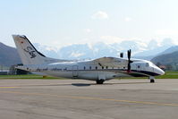 HB-AES @ LSZB - Dornier Do.328-110 [3021] (Skywork Airlines) Bern-Belp~HB 10/04/2009 - by Ray Barber