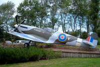 MJ964 @ EHLW - Supermarine Spitfire IX replica [Unknown] Leeuwarden~PH 11/09/2003 - by Ray Barber