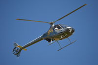 G-FICH @ EGBG - Guimbal Cabri G2 at Leicester Airport. - by moxy