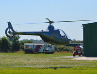 G-HCEN @ EGBG - Guimbal Cabri G2 at Leicester Airport. - by moxy