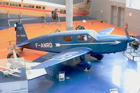 F-ANRO @ LFPB - Caudron C.635M Simoun, Exibited at Air & Space Museum Paris-Le Bourget (LFPB) - by Yves-Q