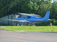 N644MW @ EGBG - Cirrus SR-22T GTS at Leicester Aiport. - by moxy