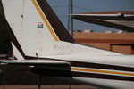 N5591T @ DVT - N5591T Cessna 172 at Deer Valley, Arizona.  With a bit of attention one can just about read the registration. - by Pete Hughes