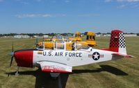 N434Z @ KOSH - Beech T-34A
