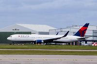 N198DN @ EGCC - At Manchester - by Guitarist