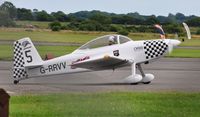 G-RRVV @ EGFH - Visiting Team Raven aircraft recently marked as Raven 5. - by Roger Winser