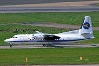 PH-JXJ @ EGBB - Fokker F-50 [20232] (Denim Air) Birmingham Int'l~G 17/05/2005 - by Ray Barber