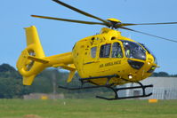 G-SPHU @ EGSH - Landing at Norwich. - by Graham Reeve