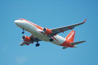 G-EZOU @ EGCC - Easyjet G-EZOU on approach to Manchester Airport. - by David Burrell