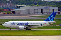 C-GLAT @ EGBB - Airbus A310-308 [588] (Air Transat) Birmingham Int'l~G 17/05/2005 - by Ray Barber
