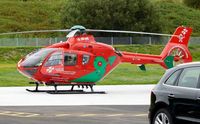 G-HEMN - Off airport. Wales Air ambulance helicopter (Helimed 57) at it's new base at Dafen, Carmarthenshire, UK. Became dual based (Cardiff City Heliport) and Helimed 67 in late March/early April 2017. - by Roger Winser