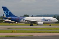C-GTSW @ EGCC - One of the few A310 still operated commercially , this one by AirTransat. - by FerryPNL