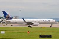 N19141 @ EGCC - United B752 for departure. - by FerryPNL