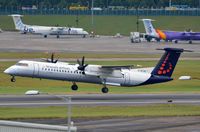 G-ECOK @ EGBB - Three Flybe operated planes in 3 different color schemes. - by FerryPNL
