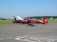 G-DEVJ @ EGHL - roll out for flight - by magnaman