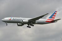 N768AA @ EGLL - American B772 arriving in LHR - by FerryPNL