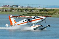 C-FCKW @ YVR - Landing on the Fraser River - by metricbolt