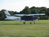 G-EMLS @ EGLD - on grass at denham - by magnaman