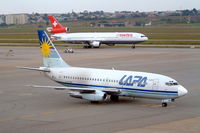 LV-YZA @ SBSP - Boeing 737-204 [21336] (LAPA) Sao Paulo-Congonhas~PP 09/04/2003 - by Ray Barber