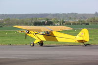 F-BBQZ @ LFPZ - Piper J3C-65 Cub - by Didier BENOIT