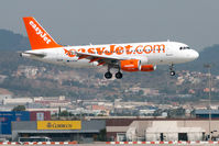 G-EZAC @ LEBL - About to land in Barcelona
