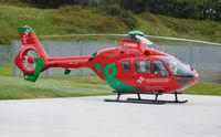 G-WASN - Off airport. Wales Air Ambulance helicopter that will become the 4th WAA helicopter (Helimed 67) and based at the Cardiff City Heliport in August 2016. Seen at the WAA base at Llanell Gate, Dafen. Llanelli, Wales, UK.  - by Roger Winser