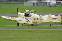 G-AKBO @ EGBP - Messenger, Breighton Yorkshire based, seen at the Skysport Fly In.
