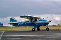 G-ARFD @ EGBP - Piper PA-22-160 Tri-Pacer [22-7565] Kemble~G 09/07/2004 - by Ray Barber