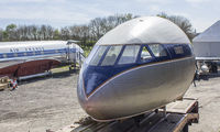 G-ANAV - Nose section with fuselage of F-BGNX at the de Havilland Aircraft Museum
