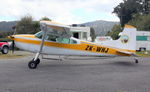 ZK-WHJ @ NZFH - ZK-WHJ Cessna 185 near Fox Glacier, NZ - by Pete Hughes
