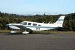 ZK-DIV @ SZS - ZK-DIV Cherokee Six at Stewart Island, NZ - by Pete Hughes