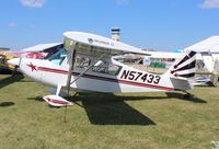 N57433 @ KOSH - Bellanca 8KCAB - by Mark Pasqualino