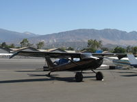 N2946S @ SZP - 1967 Cessna 150G TEXAS TAILDRAGGER conversion by STC, Continental O-200 100 Hp, Hoerner tips, tundra tires - by Doug Robertson