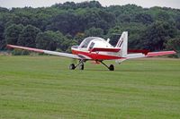 G-CBAN @ EGBP - Bulldog, Yeovilton Somerset based, previously XX668, seen at the Skysport fly in.