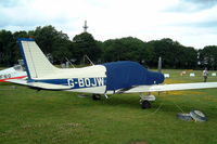 G-BOJW @ EGBP - Piper PA-28-161 Warrior II [28-7716038] Kemble~G 09/07/2004 - by Ray Barber