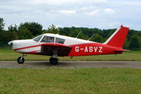 G-ASVZ @ EGBP - Piper PA-28-140 Cherokee [28-20357] Kemble~G 11/07/2004 - by Ray Barber