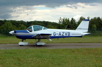 G-AZVB @ EGBP - Bolkow Bo.209 150FF [178] Kemble~G 11/07/2004 - by Ray Barber