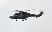 ZZ375 @ EGFH - Wildcat from 825 NAS. - by Roger Winser