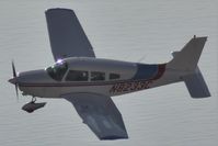 N8233C - Passing by the Sleeping Bear Dunes National Park over Lake Michigan - by Mel II
