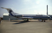 PH-ZBY @ LFPB - Fokker F28 destined for Altair Airlines shown at Le Bourget 1981 - by Van Propeller