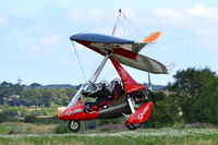 G-CFKU @ X3CX - Landing at Northrepps. - by Graham Reeve